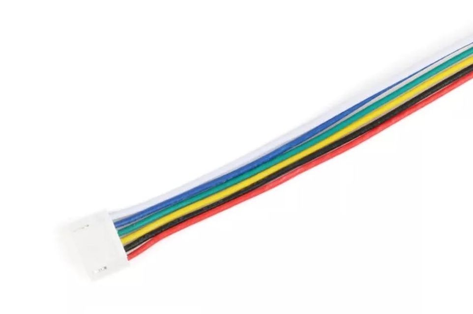 Connector JST-GH met clip slot 1.25mm pitch 6-pin male met 15cm kabel